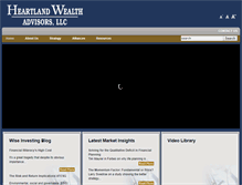 Tablet Screenshot of heartland-advisors.com